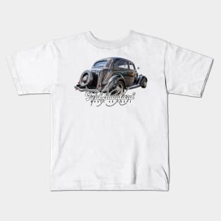 1936 Ford Standard Model 48 Coupe Kids T-Shirt